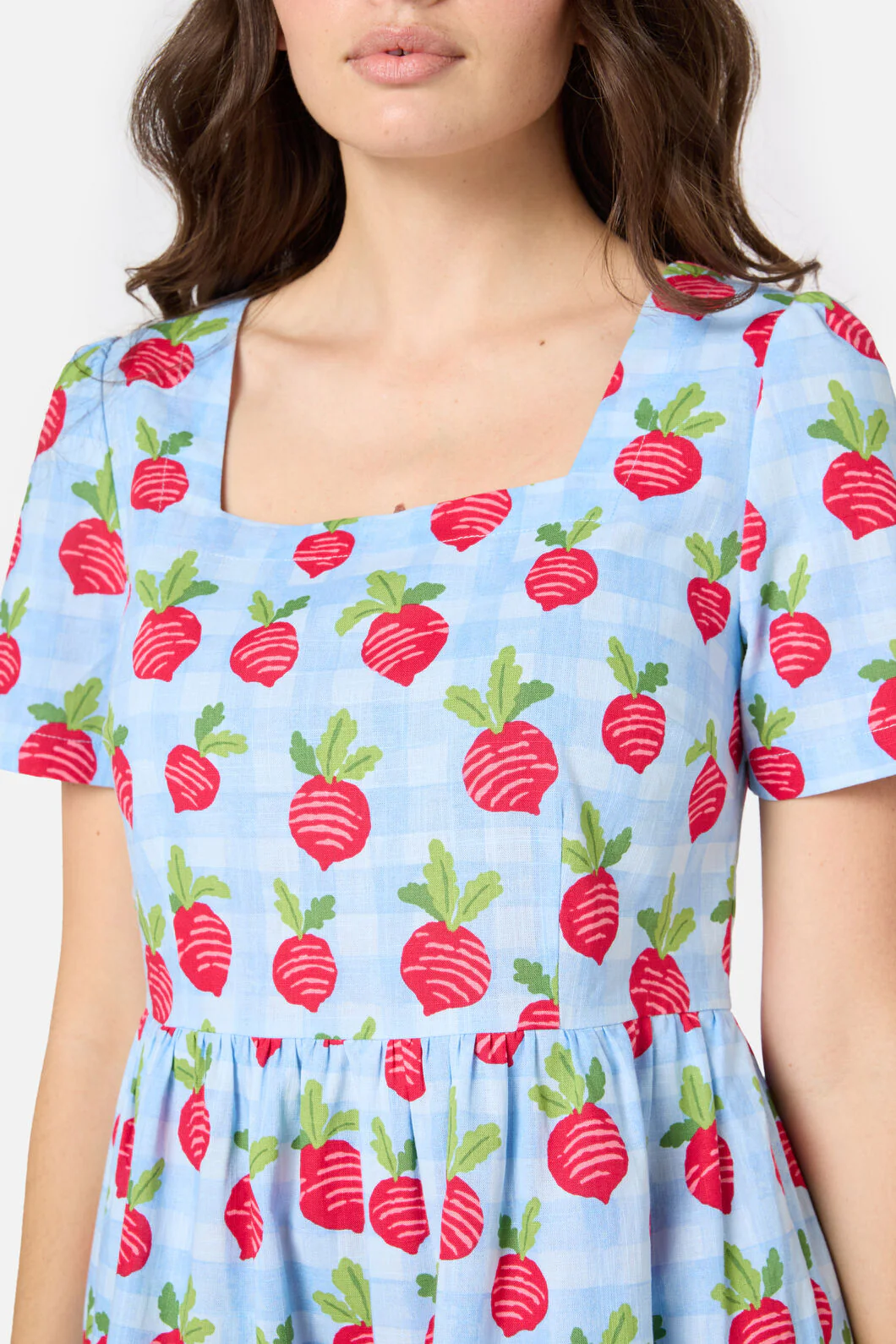 Radish Picnic Smock Dress - Image 2