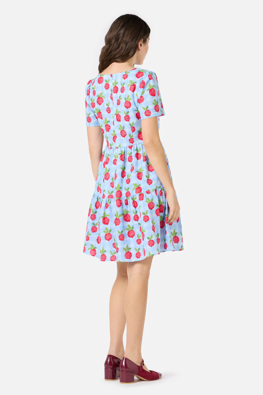 Radish Picnic Smock Dress - Image 3
