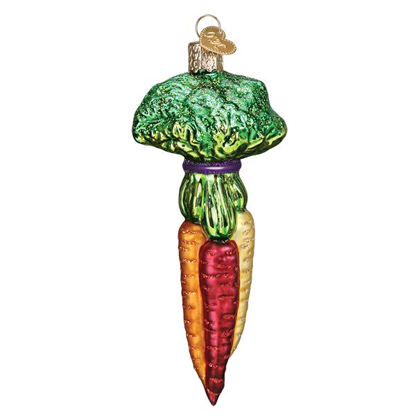 Rainbow Carrots Ornament - Image 2