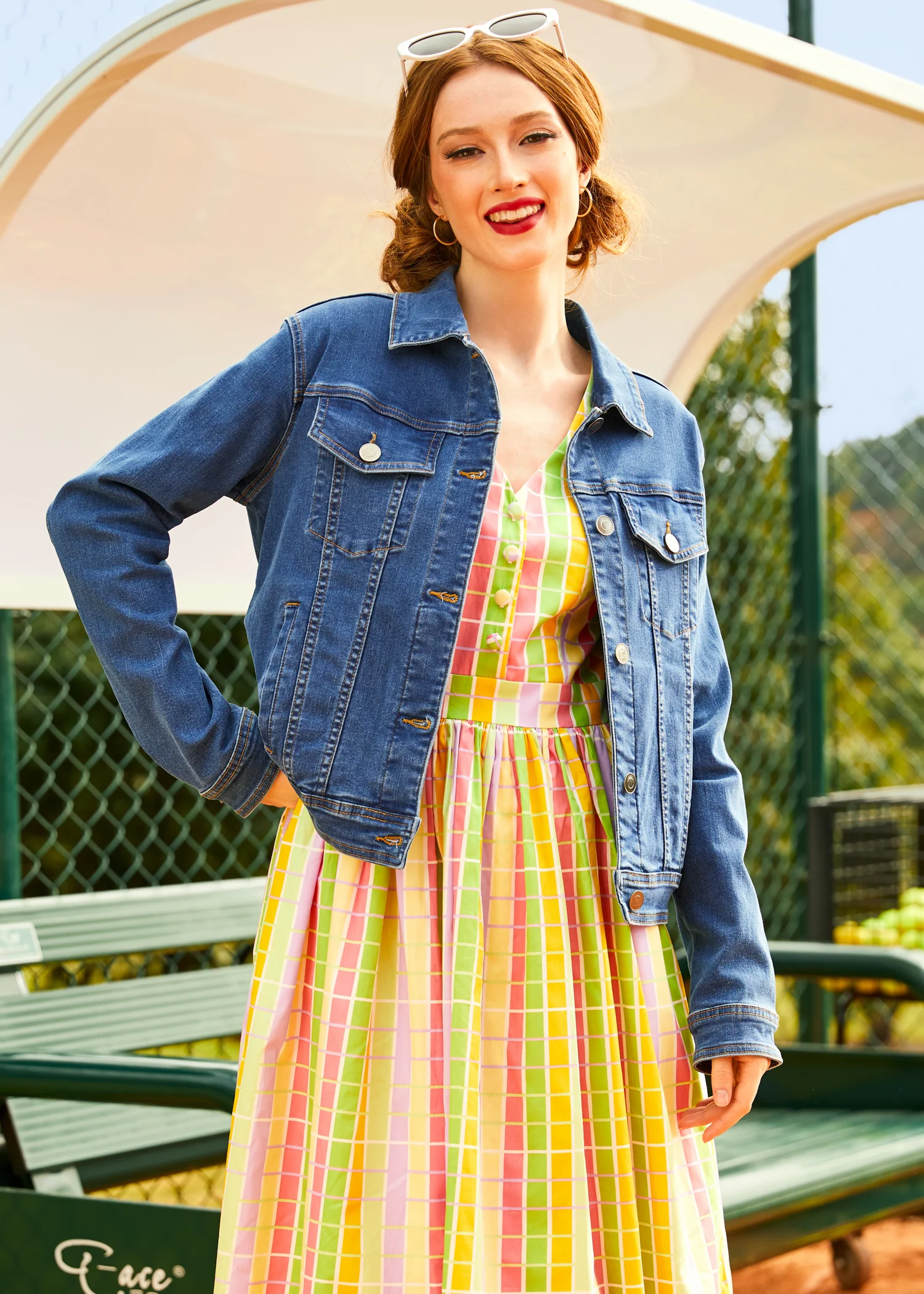 Over the Rainbow Denim Jacket - Image 9