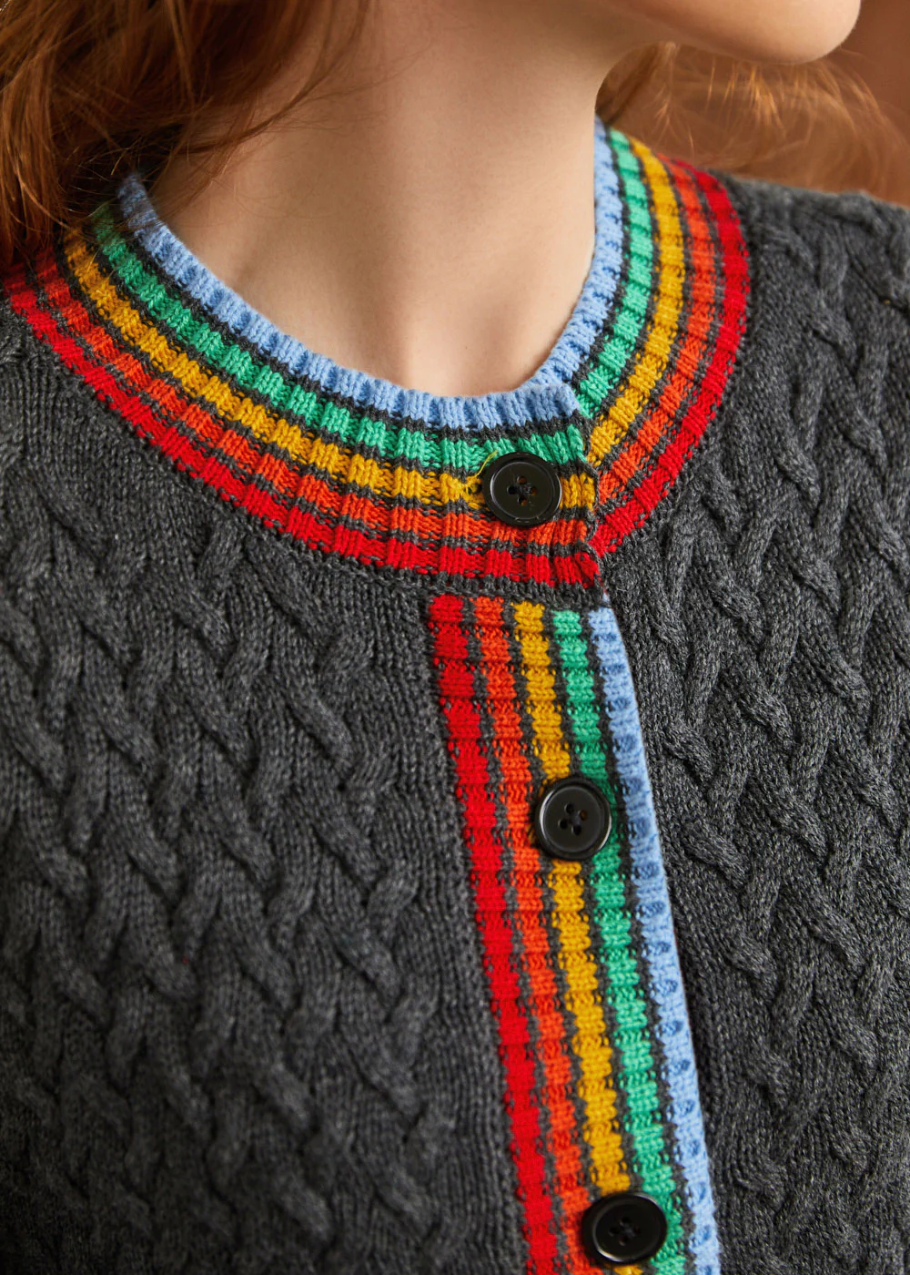 Twist & Shout Cable Cardigan - Image 7