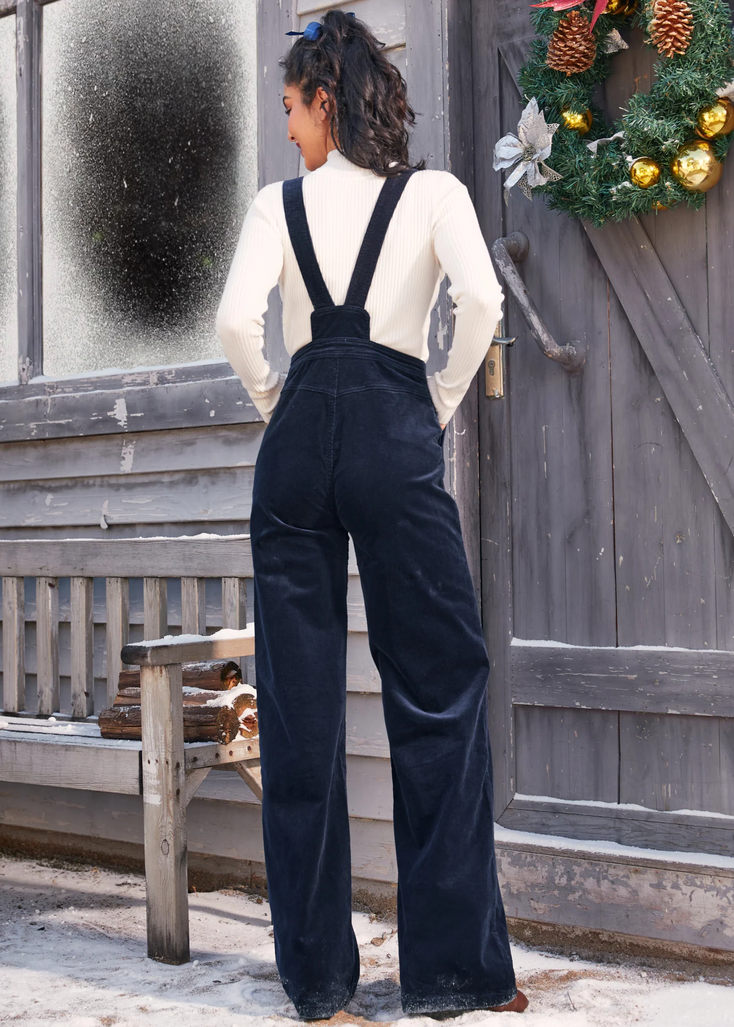 Rainbow With Me Corduroy Overalls - Image 6