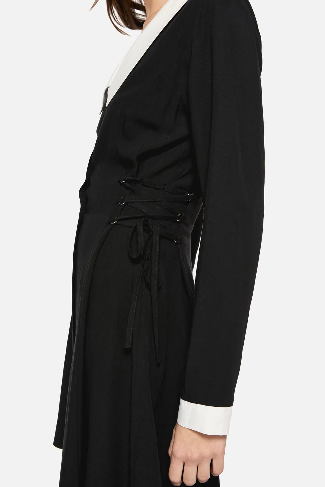 Ready To Rot Long Sleeve Contrast Dress - Image 2