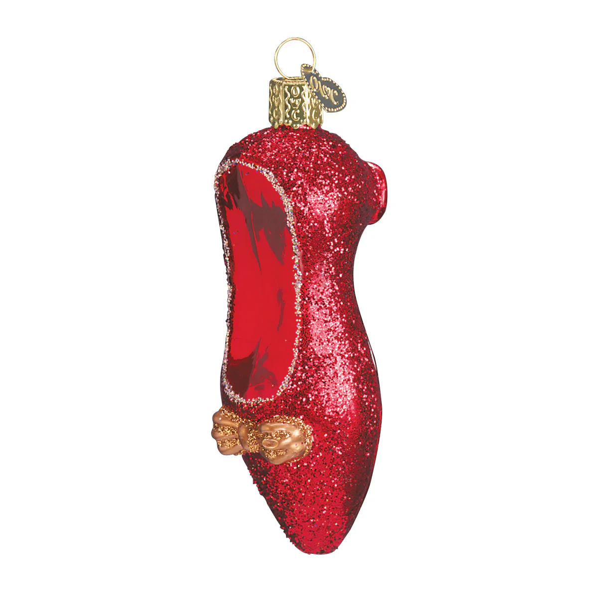 Red Slipper Ornament - Image 2