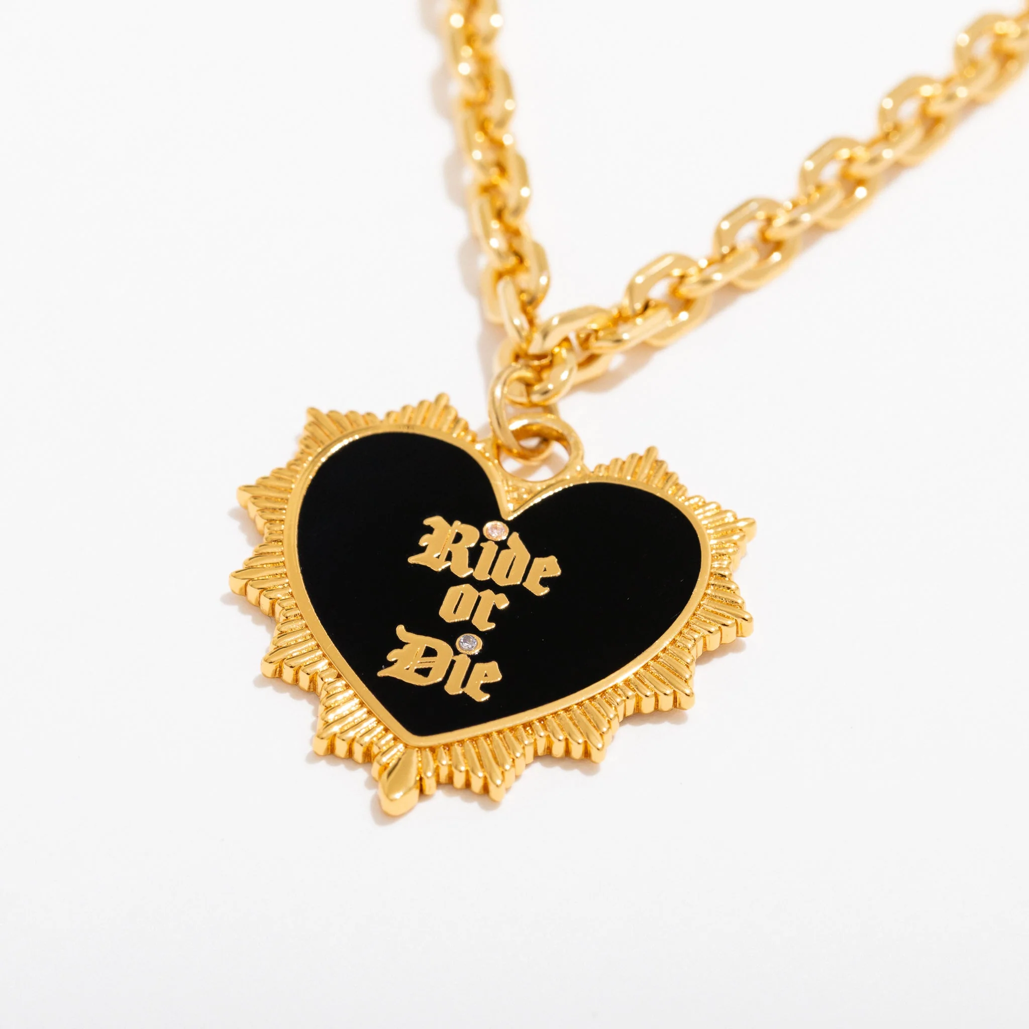Ride or Die Pendant Necklace - Image 2