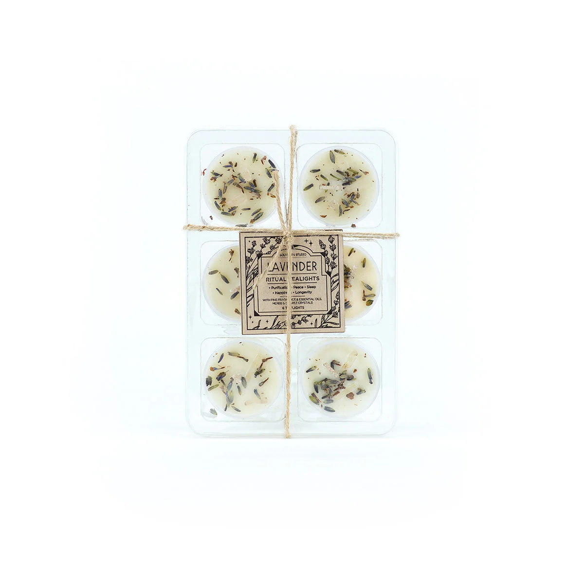 Ritual Tealight Candles, set of 6 - Image 5