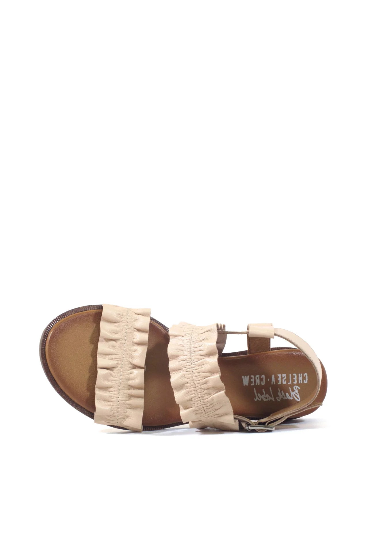 Roche Ruched Leather Sandals - Image 10