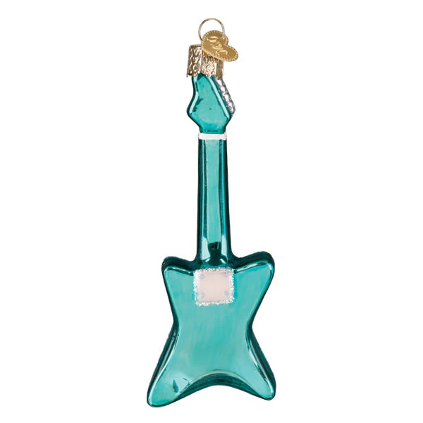 Rockin' Electric Guitar Ornament - Image 2