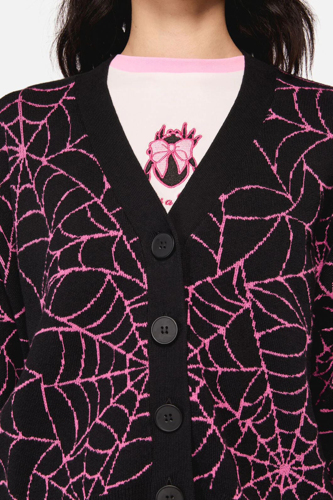 Rococo Life Spider Web Cardigan - Image 2