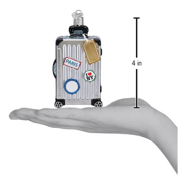 Rolling Suitcase Ornament - Image 6