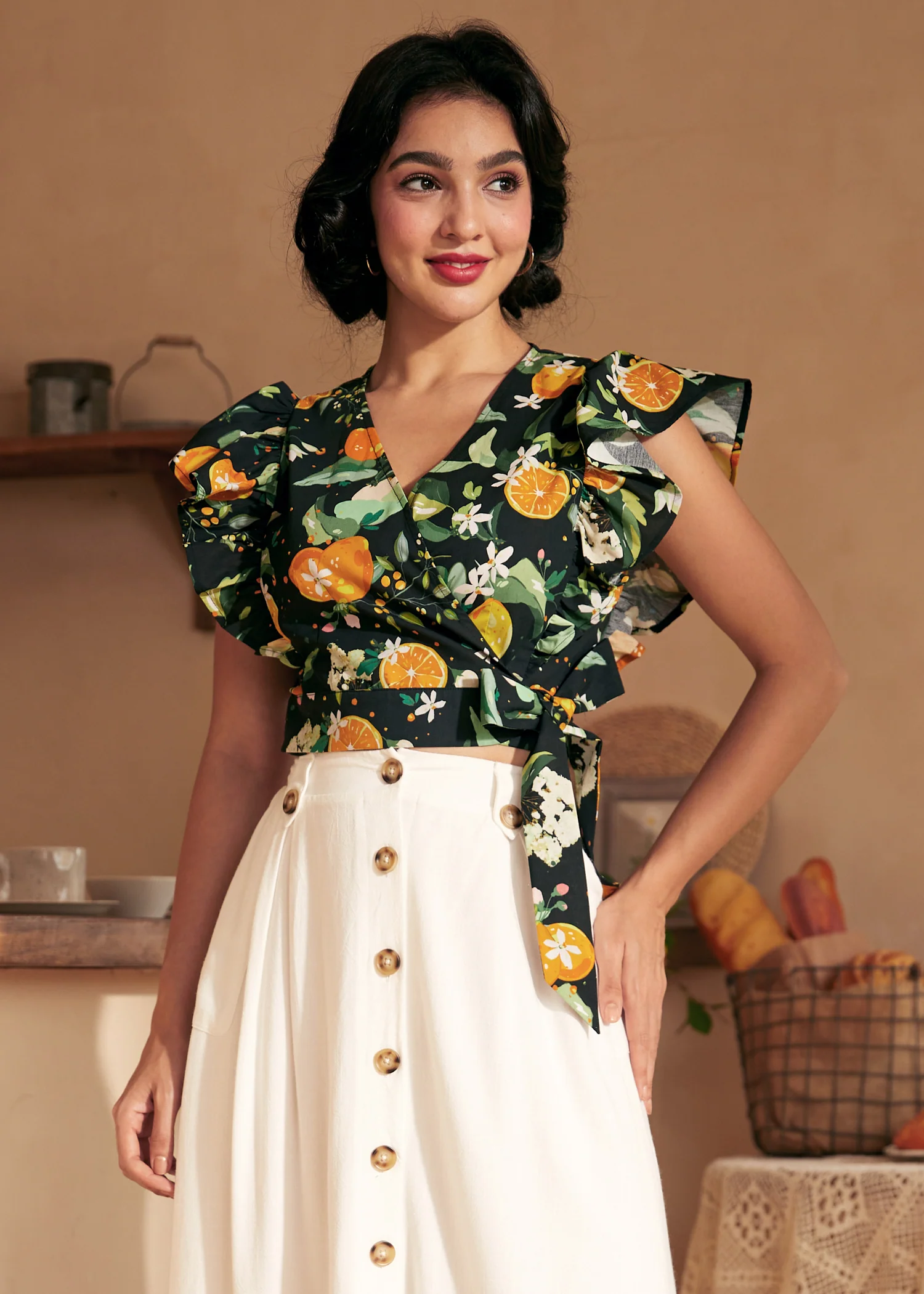 Wrapped in Ruffles Top - Image 4