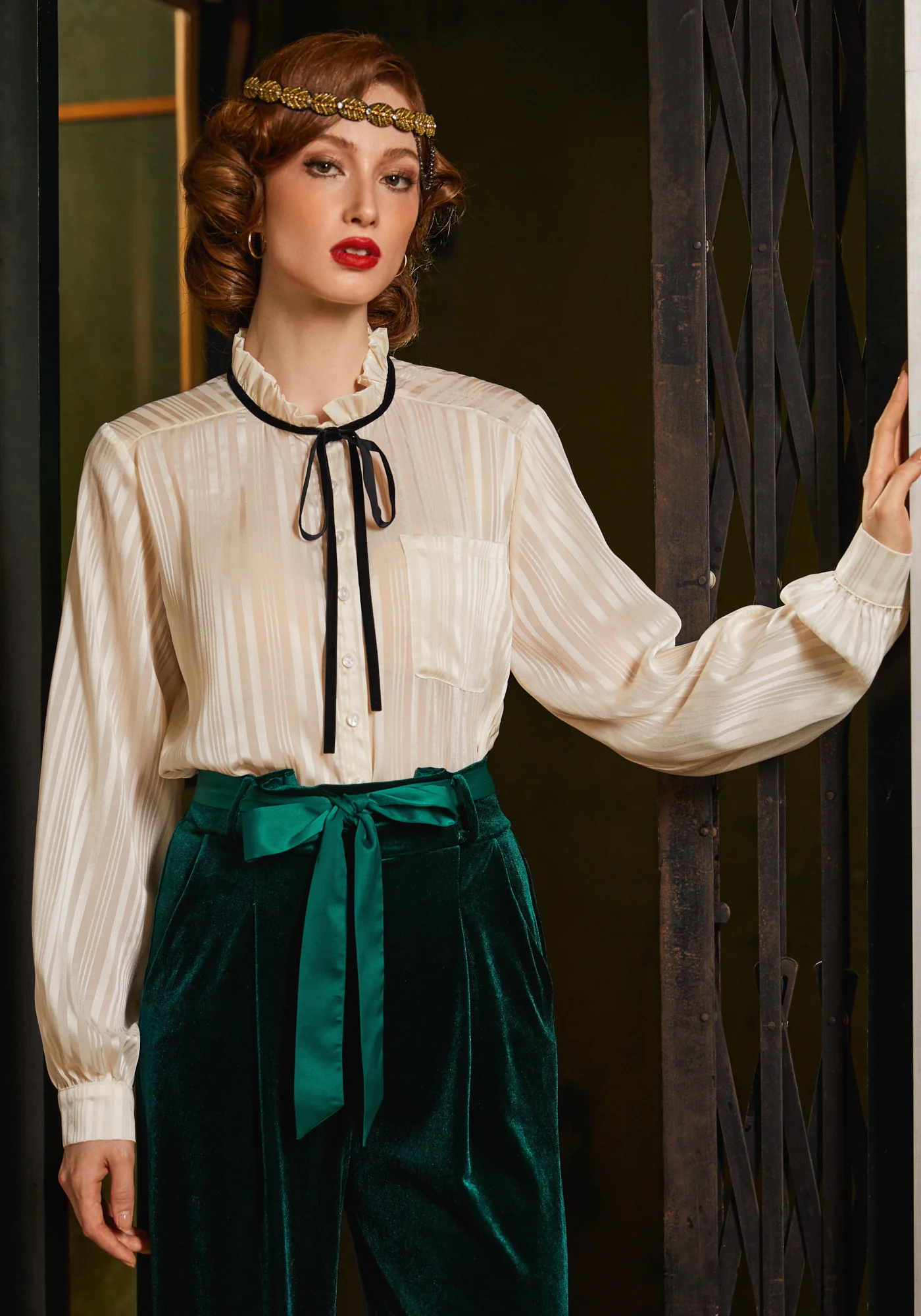 Match Made in Heaven Balloon Sleeve Blouse - Image 3