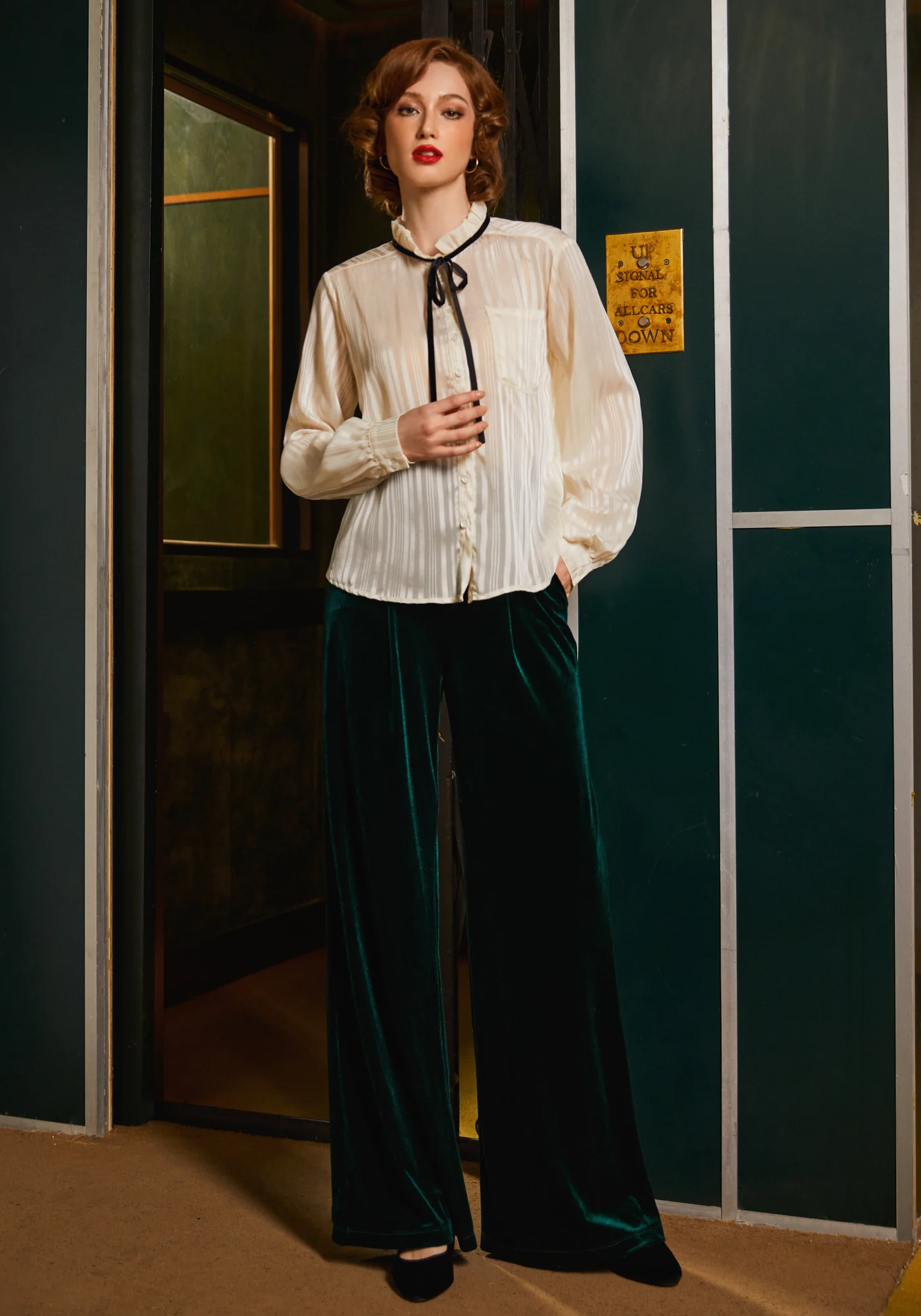 Match Made in Heaven Balloon Sleeve Blouse - Image 4