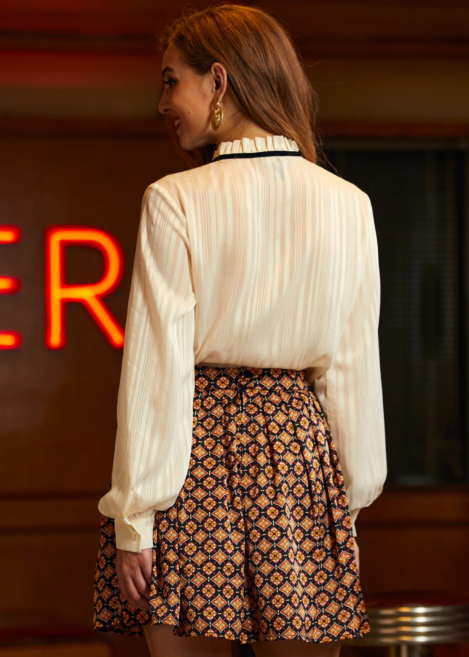 Match Made in Heaven Balloon Sleeve Blouse - Image 7