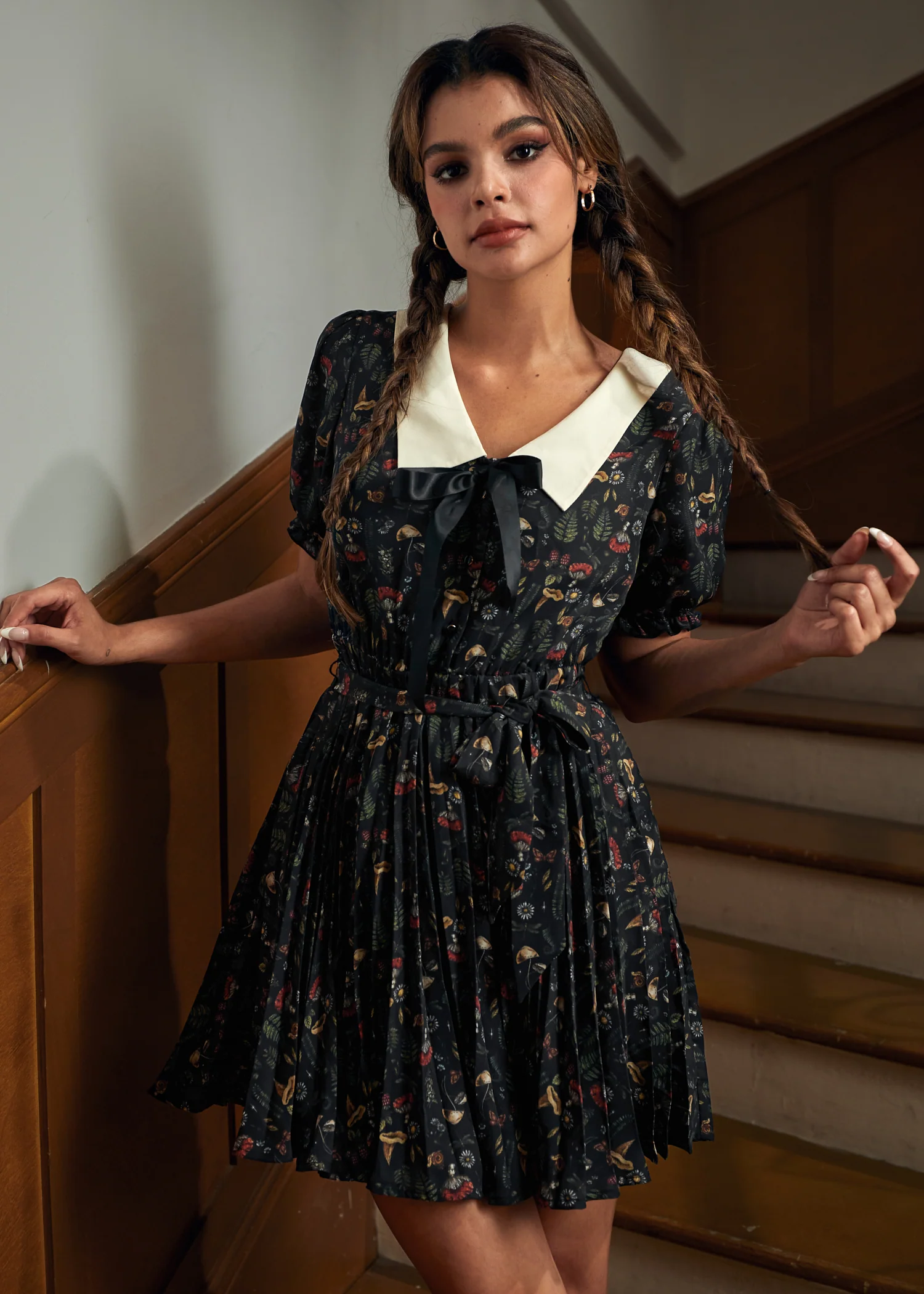 The Enchanted Study Fit & Flare Dress - Image 5