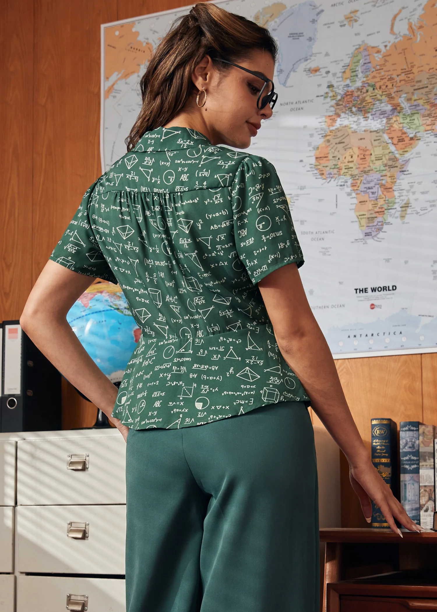 The Peplum Scholar Blouse - Image 5