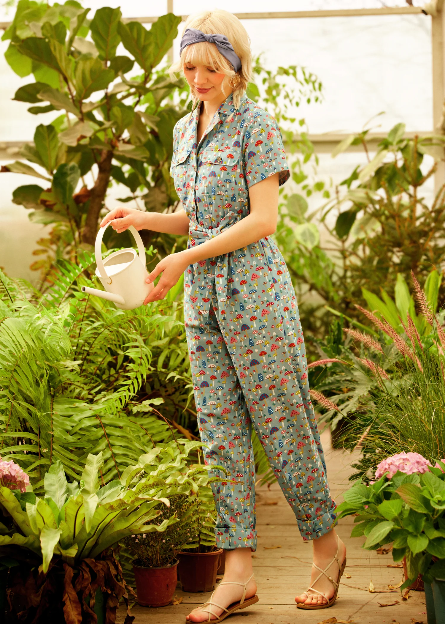 Mushroom About Town Jumpsuit - Image 5