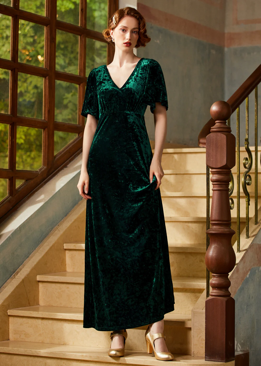 The Velvet Enchantment Gown - Image 7
