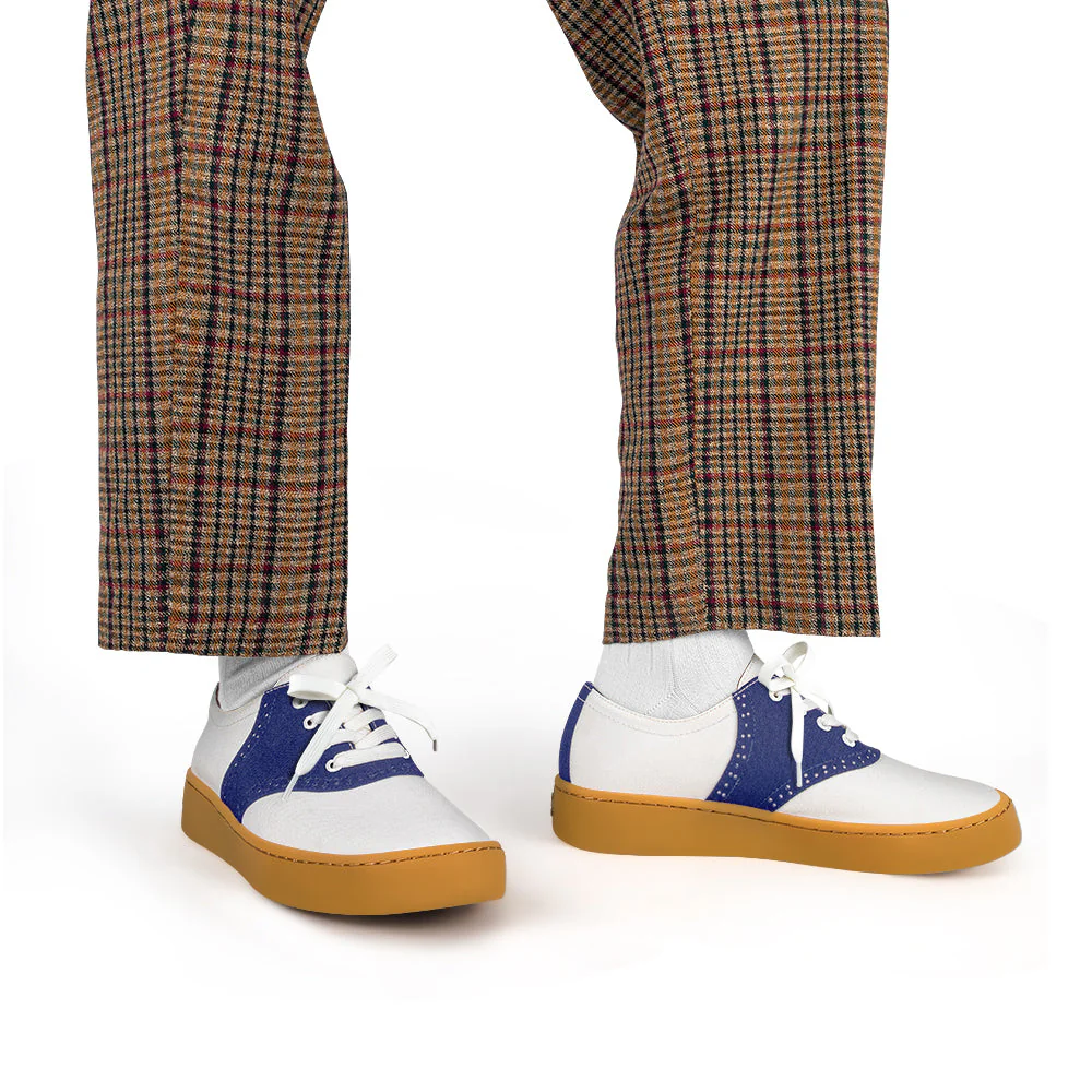 Saddle Casual Sneaker - Blue - Image 5