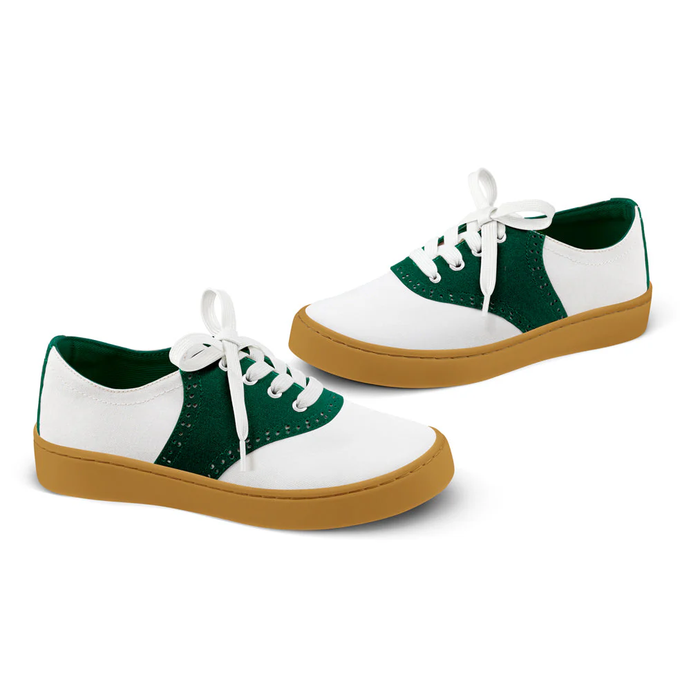 Saddle Casual Sneaker - Green - Image 3