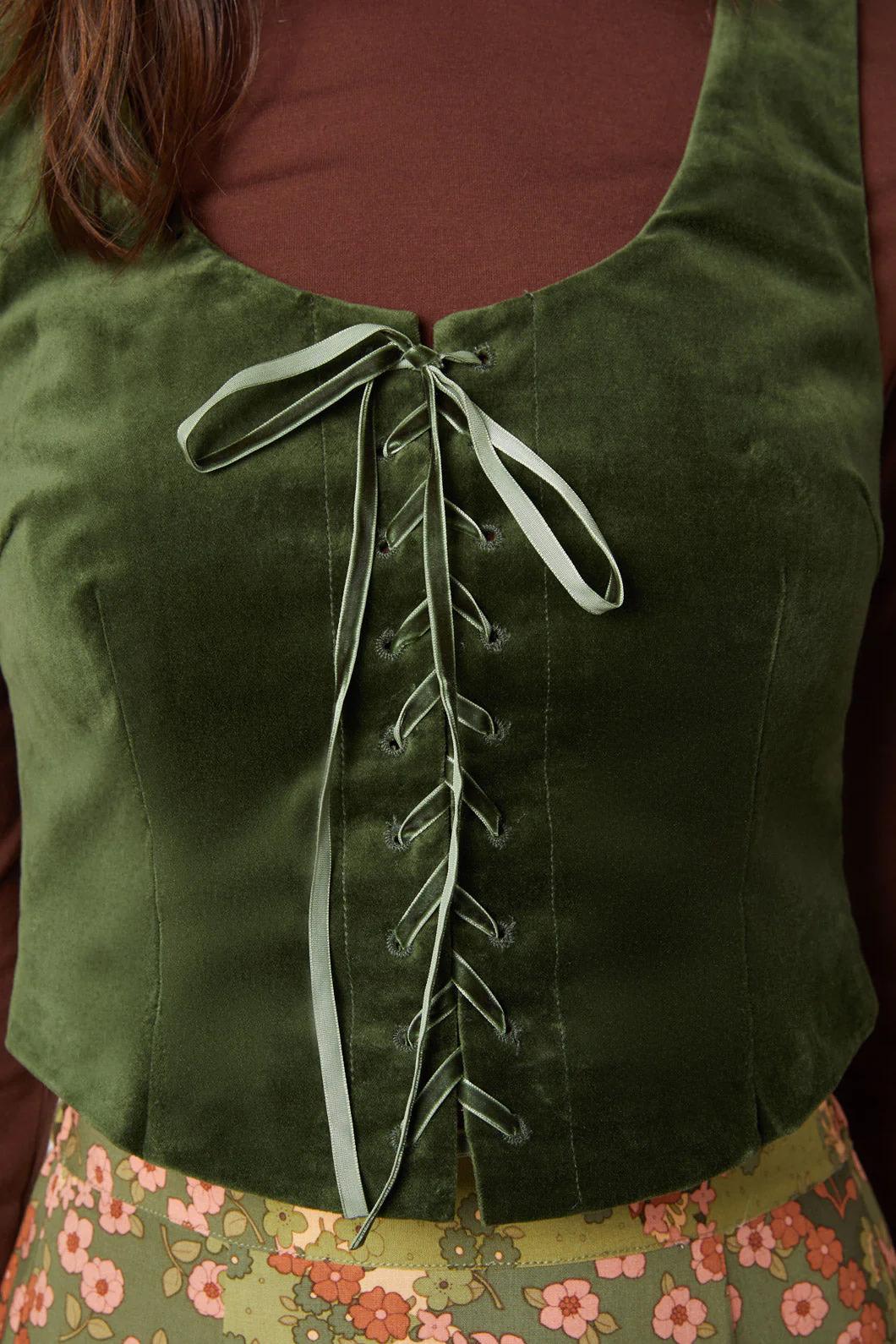Sadie Velvet Vest - Image 11