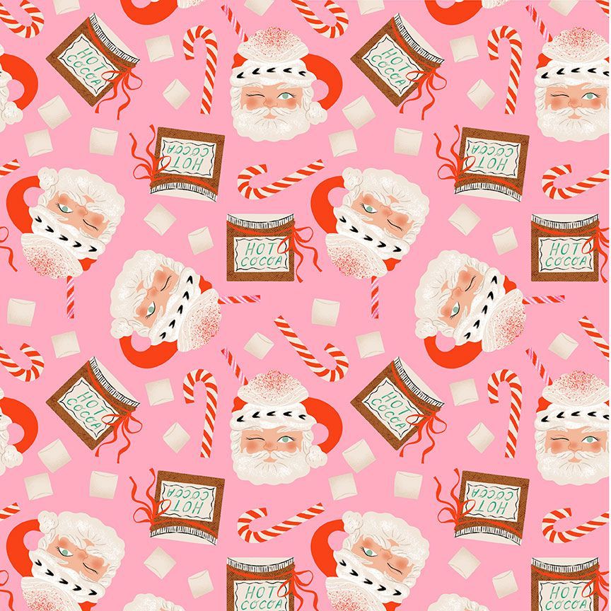 Santa Mugs Skater Skirt - Image 2