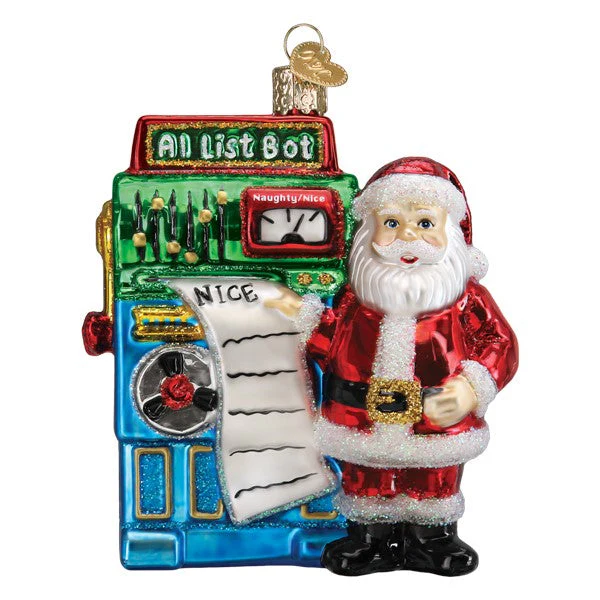 Santa's AI Bot Ornament - Image 2