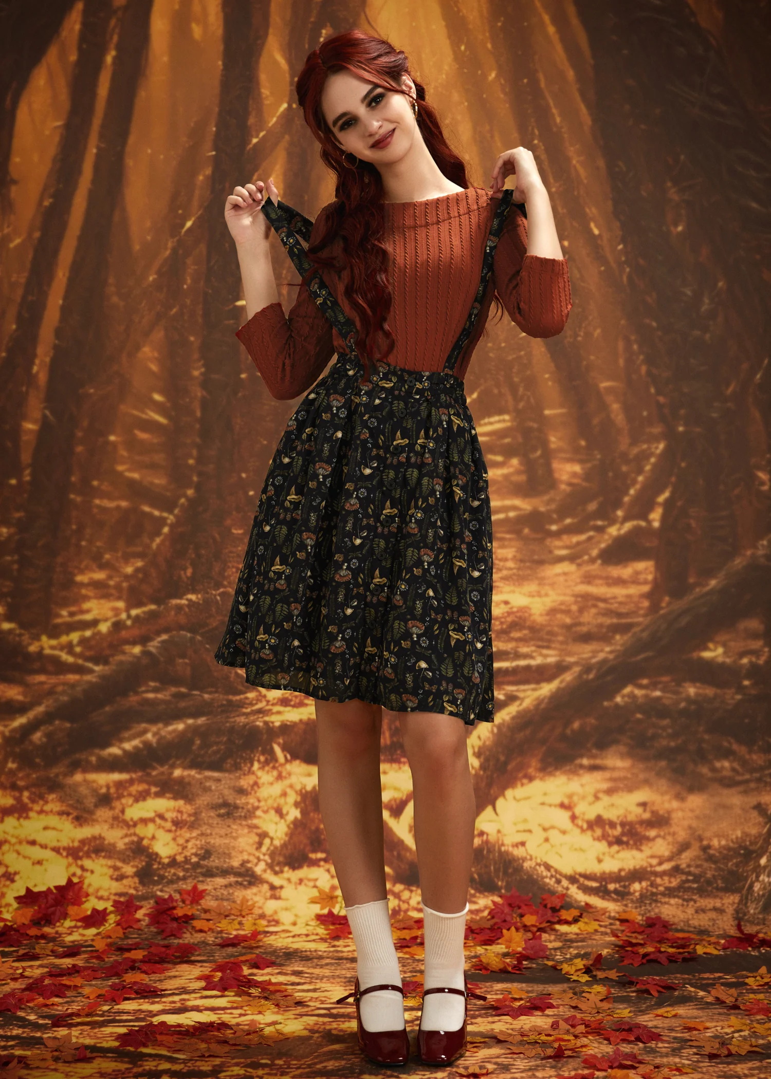 ModCloth Scholastic and Fantastic Jumper Skirt - Image 3