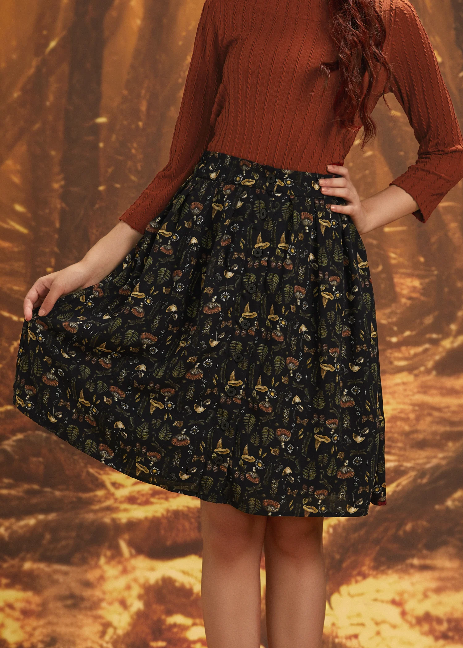 ModCloth Scholastic and Fantastic Jumper Skirt - Image 4