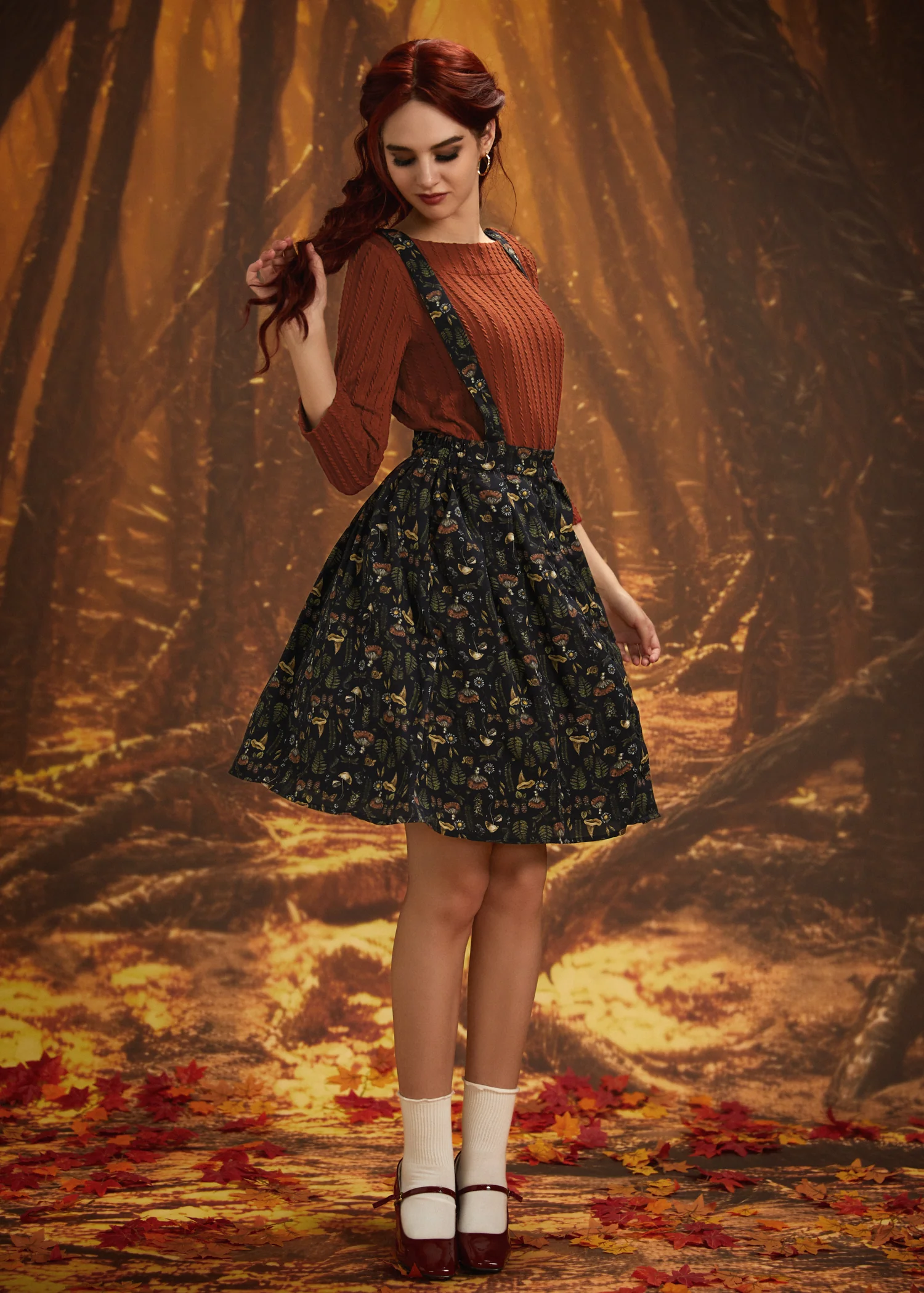 ModCloth Scholastic and Fantastic Jumper Skirt - Image 6