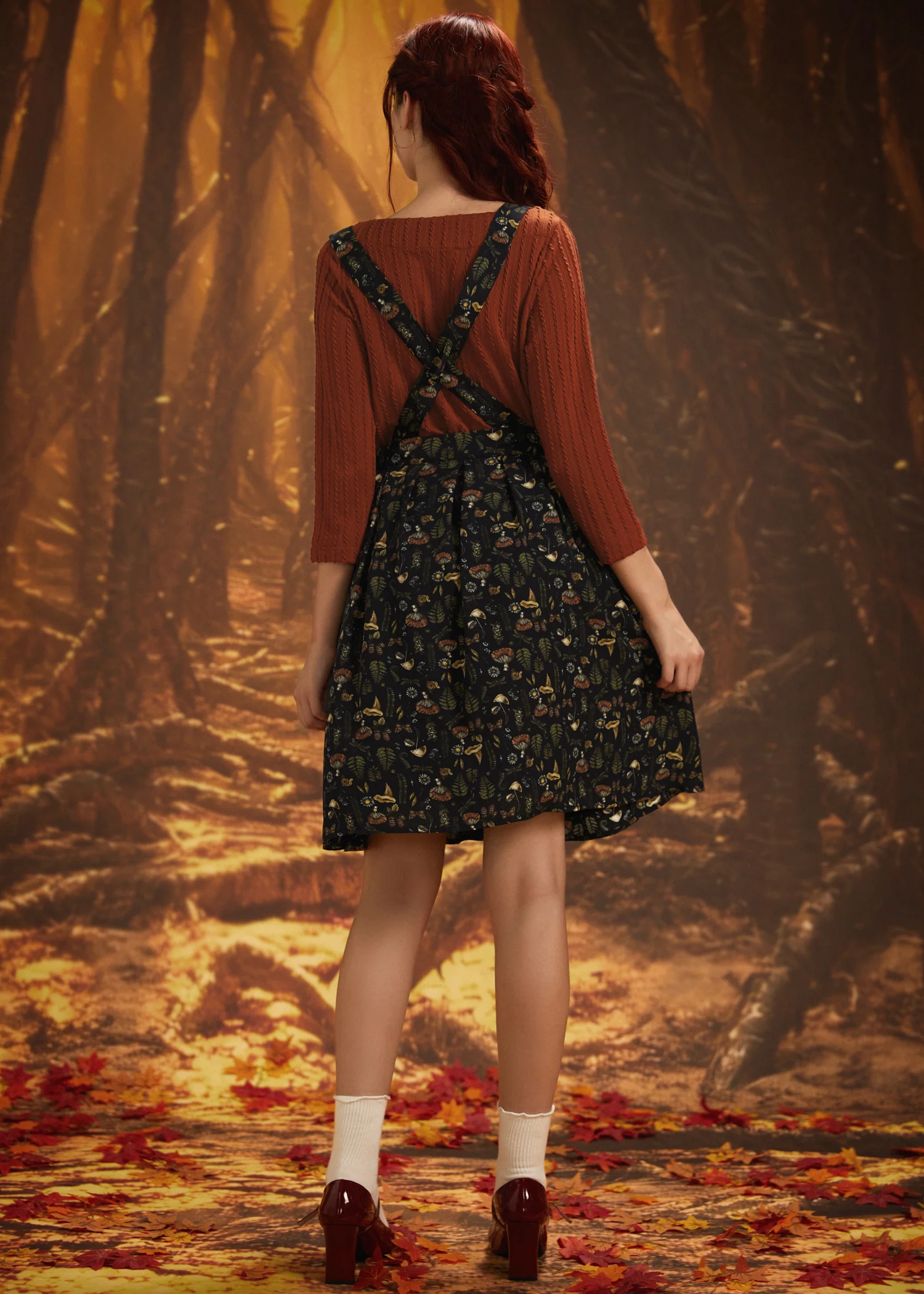 ModCloth Scholastic and Fantastic Jumper Skirt - Image 7