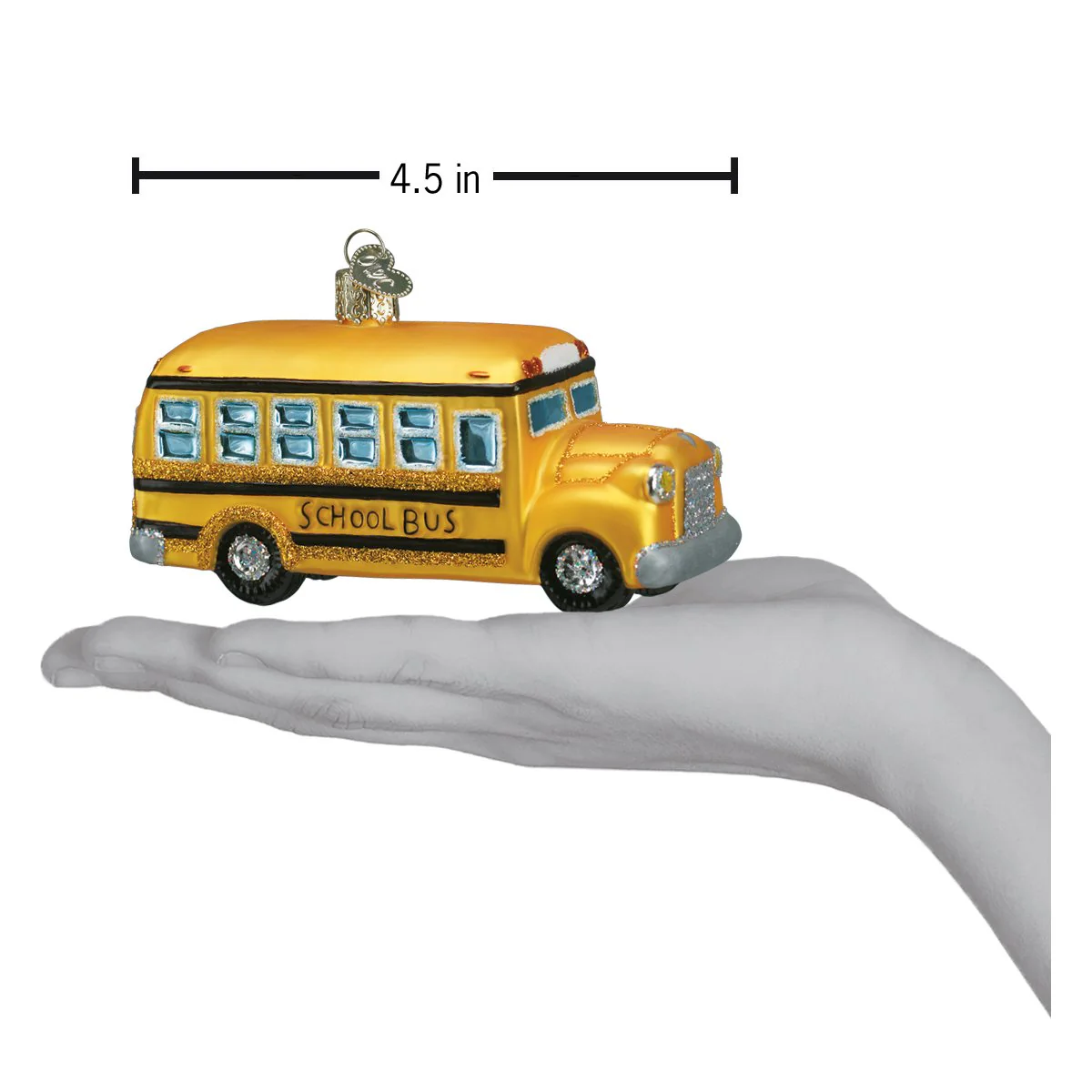 School Bus Ornament - Image 4