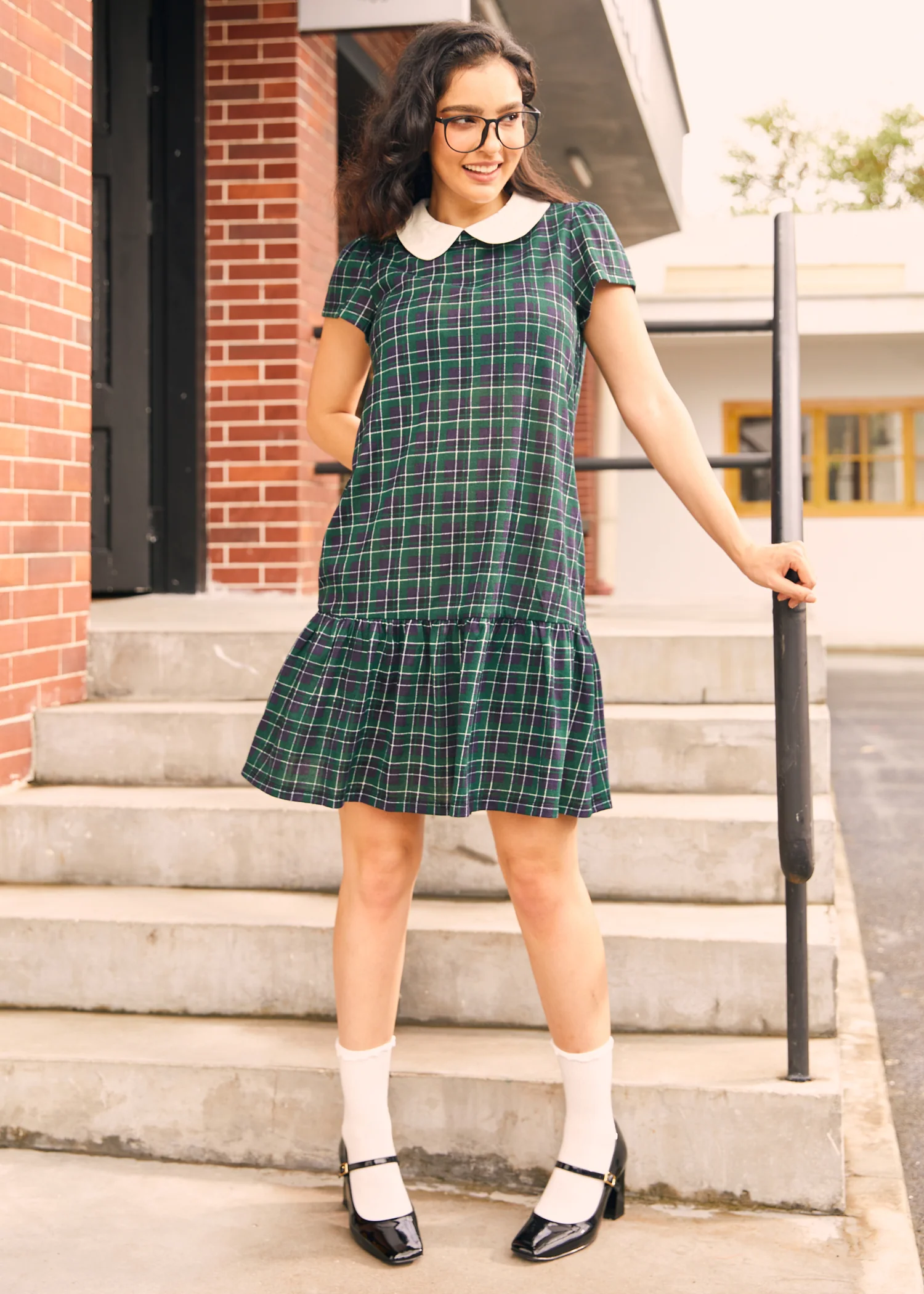 School Days Collared Dress - Image 3