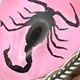 Sterling Silver Scorpion Heart Ring - Image 5