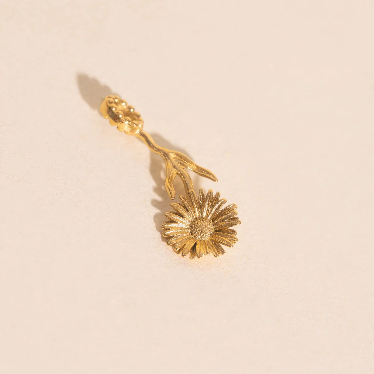 September Aster Birth Flower Necklace Charm - Image 6