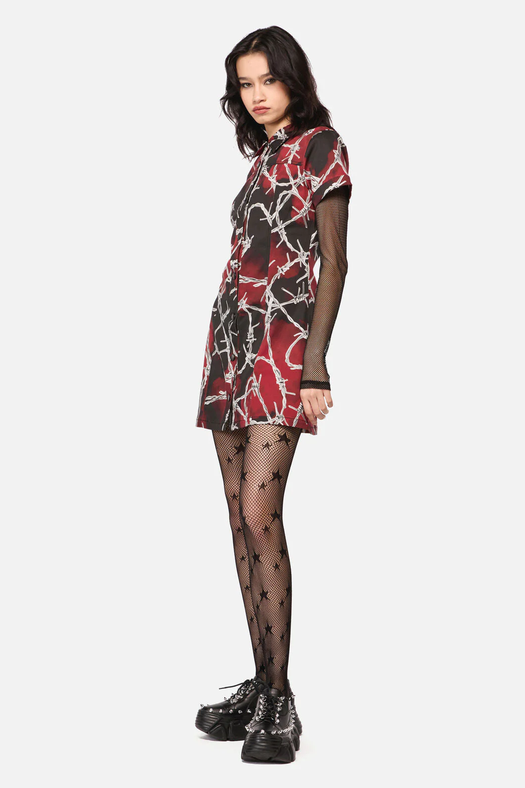 Sharp Hearted Mini Dress - Image 4
