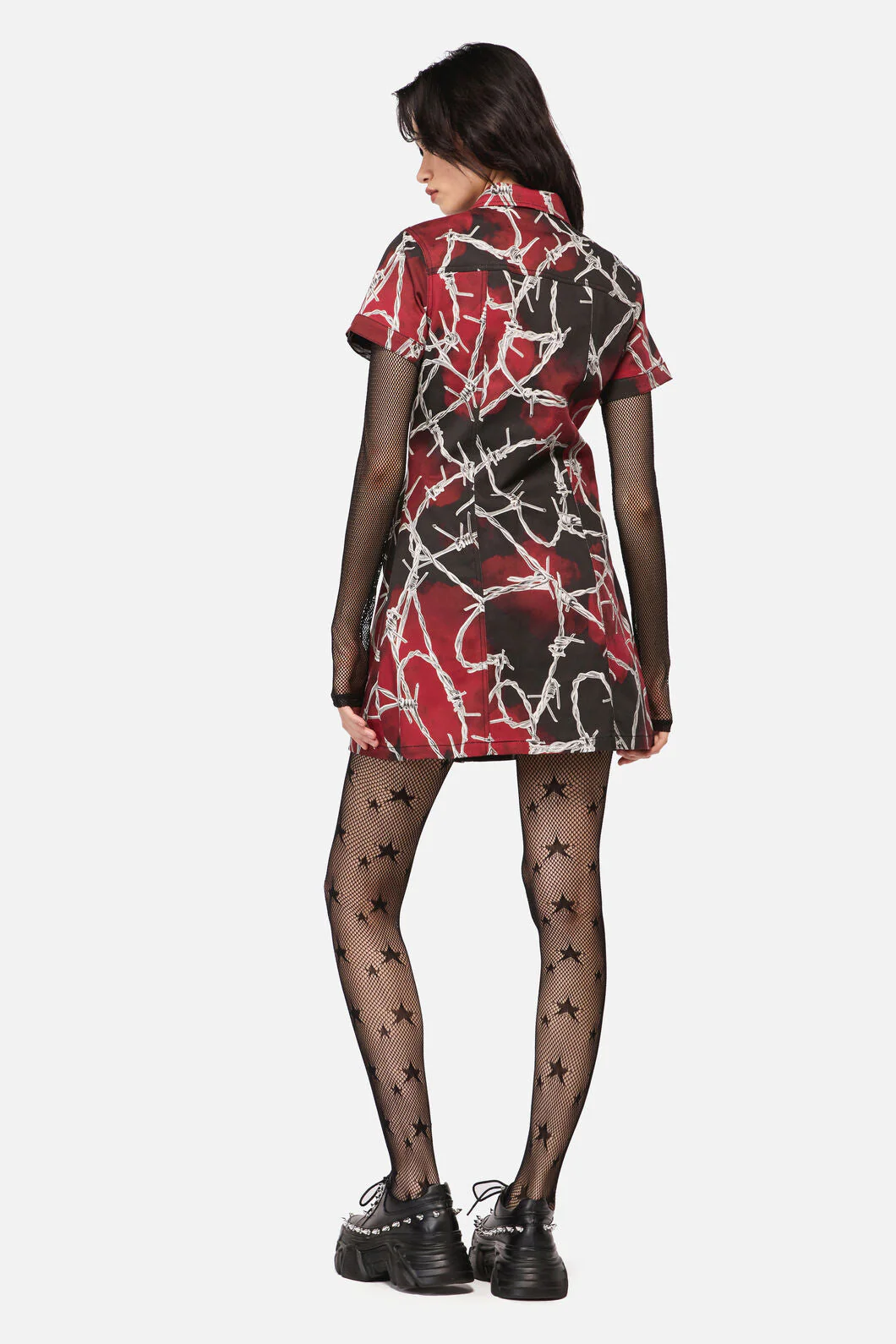 Sharp Hearted Mini Dress - Image 5