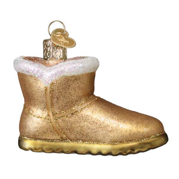 Sheepskin Boot Ornament - Image 4