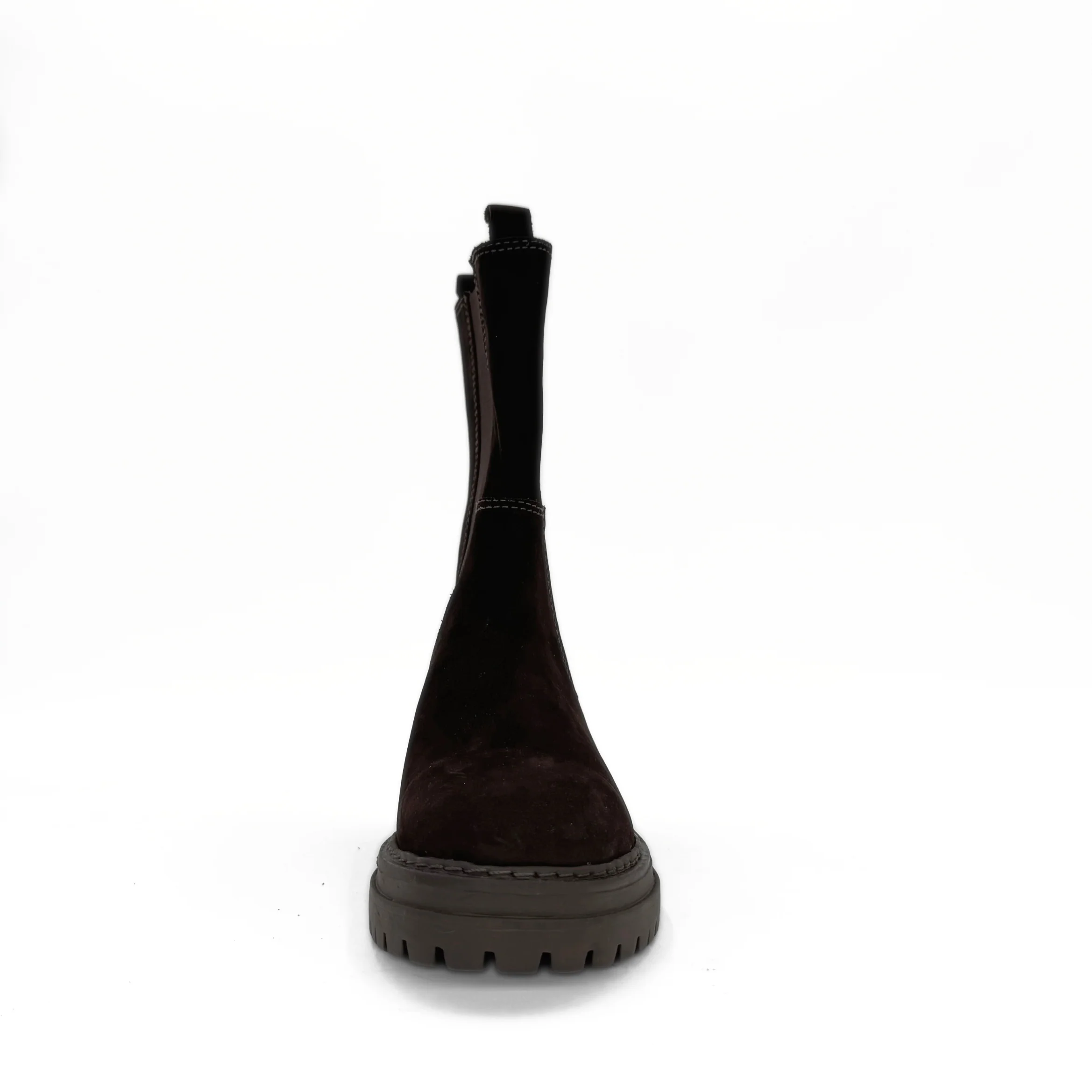 Sherry Nubuck Lugsole Booties - Image 4