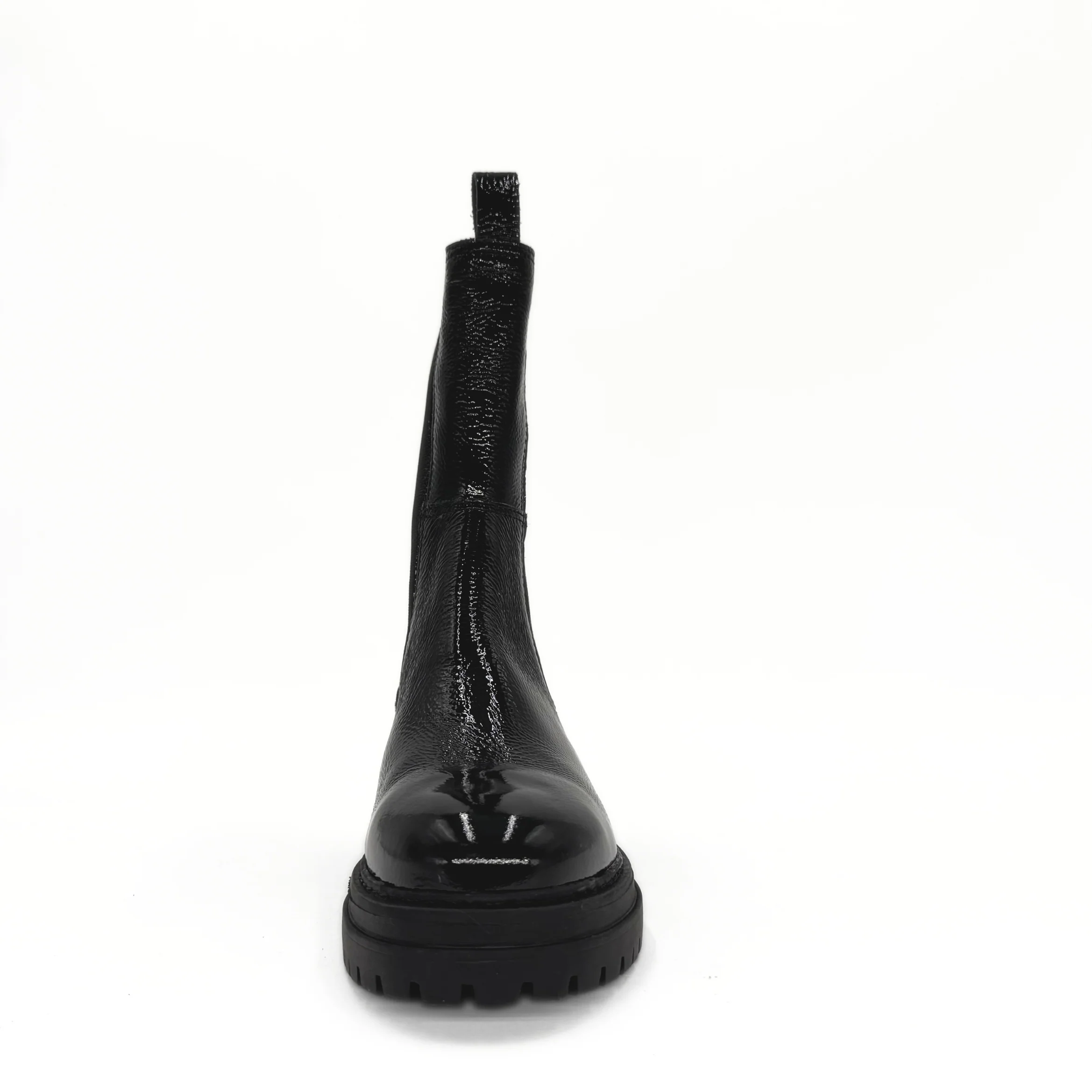 Sherry Patent Lugsole Booties - Image 3
