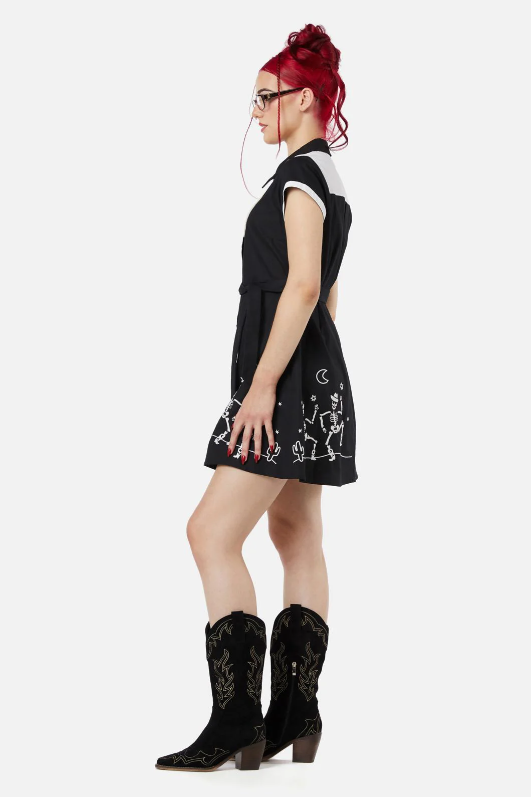 Skelly Skater Dress - Image 4