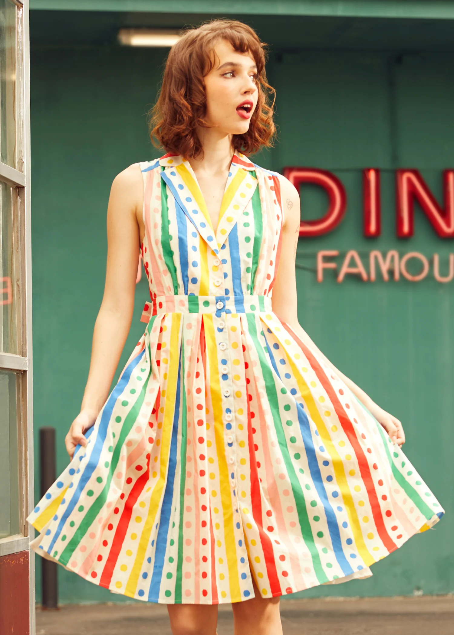 The Carousel Cutie Dress - Image 8