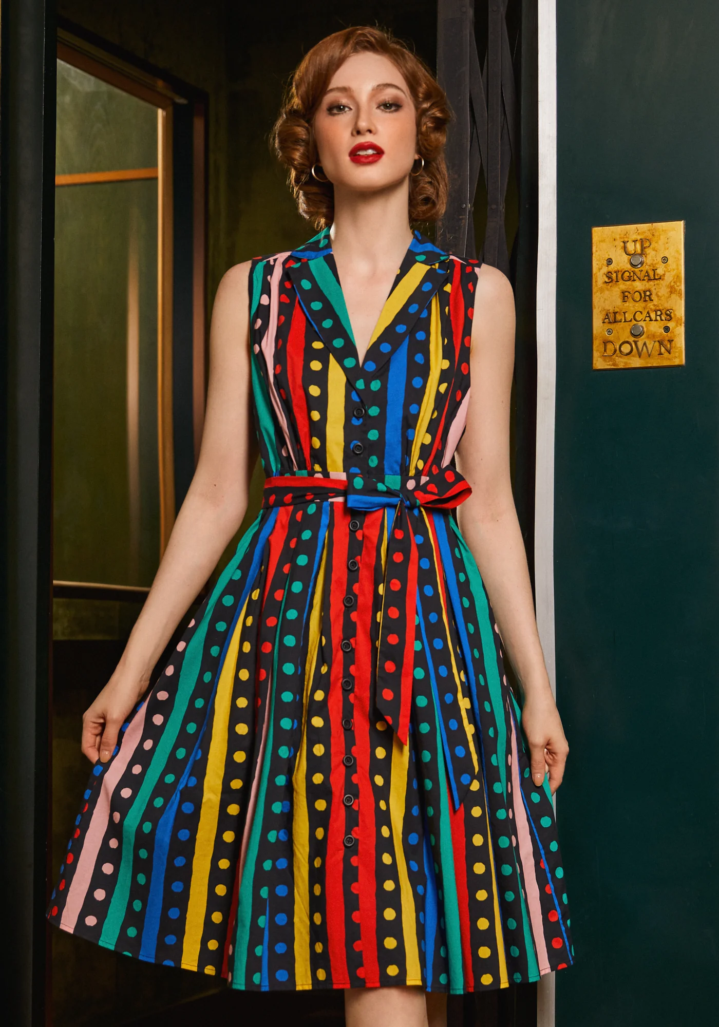 The Carousel Cutie Dress - Image 5