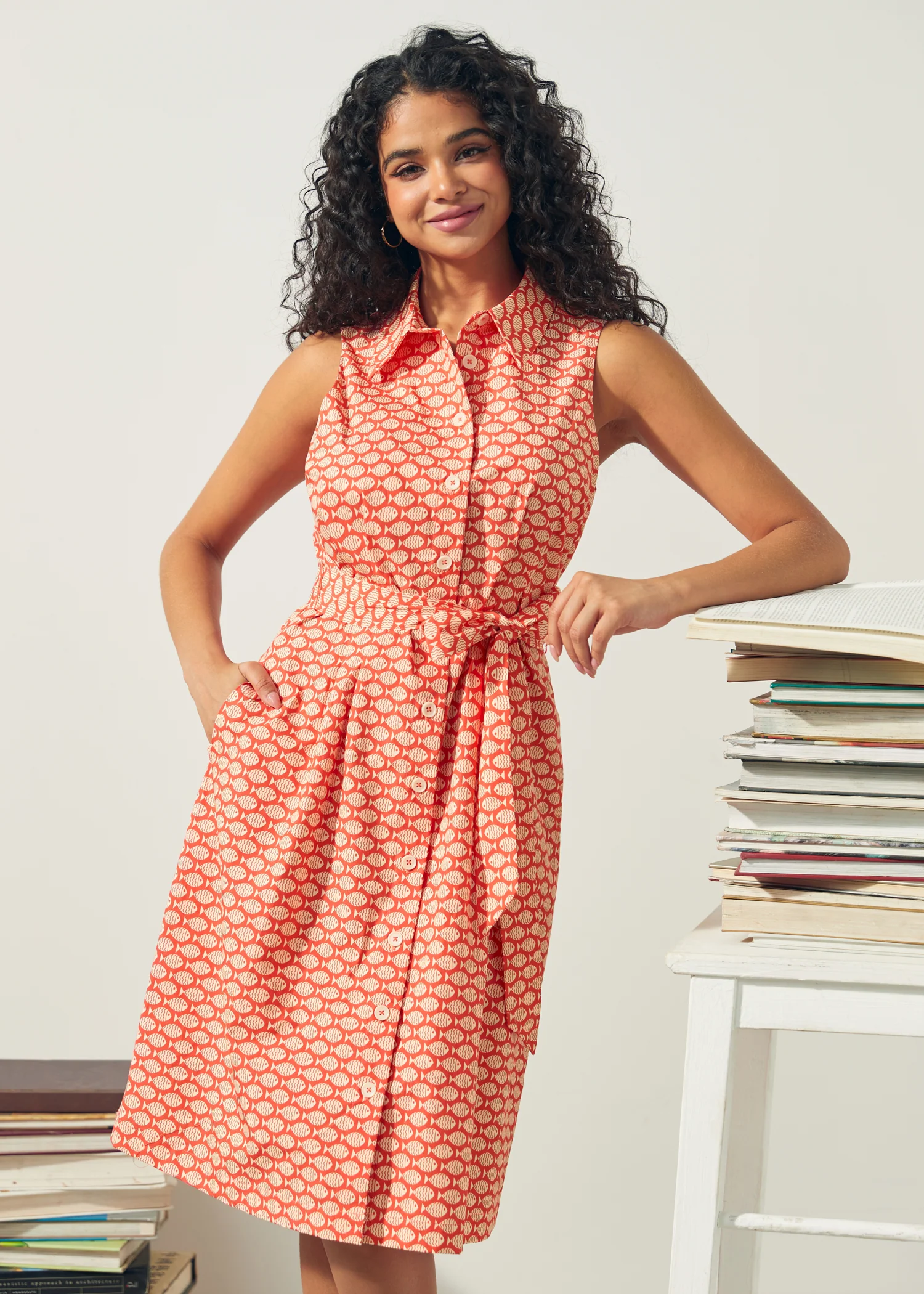 Can't Slow My Roll Shirt Dress - Image 4