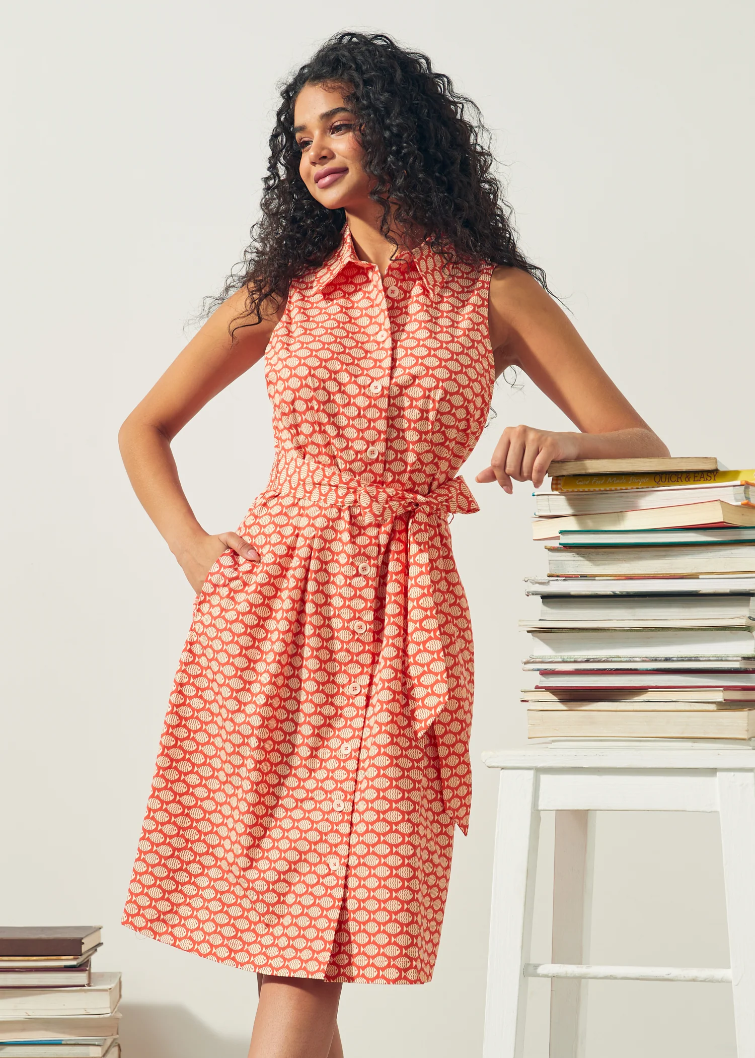 Can't Slow My Roll Shirt Dress - Image 7