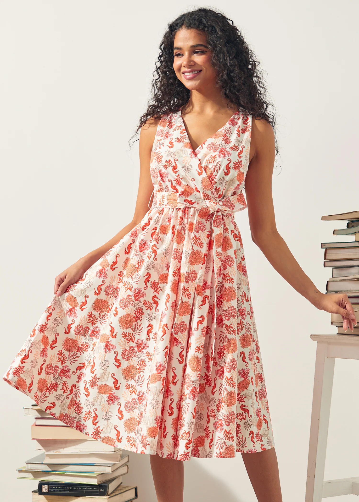 Instant Energy Faux-Wrap Dress - Image 3
