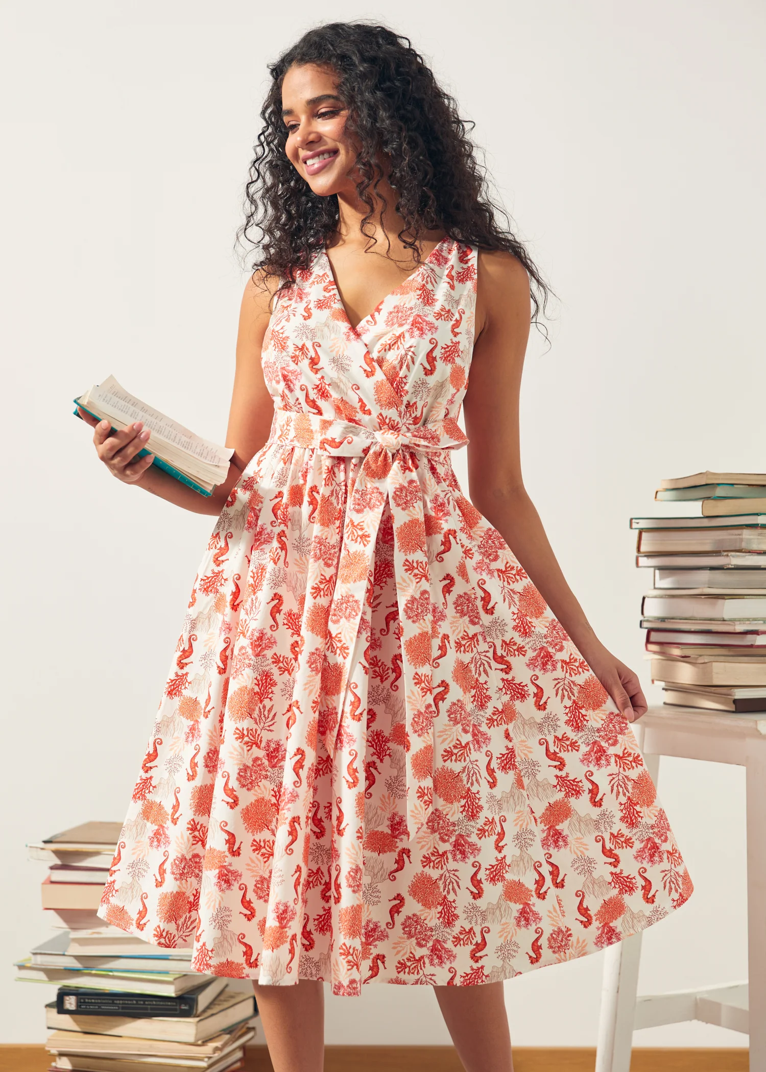 Instant Energy Faux-Wrap Dress - Image 5