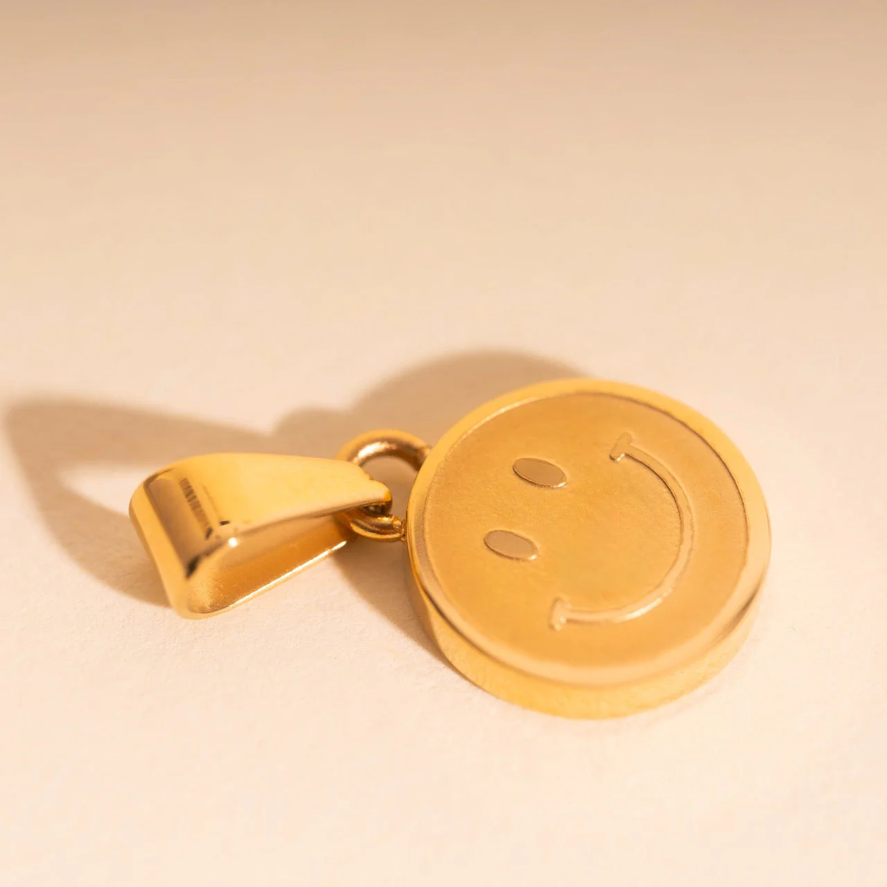 Smiley Face Necklace Charm - Image 3