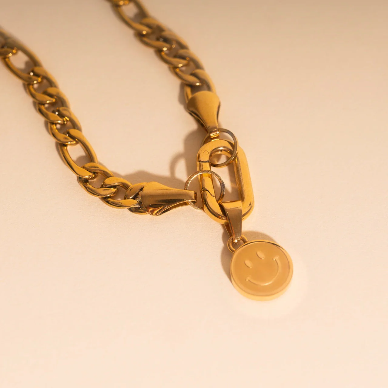 Smiley Face Necklace Charm - Image 4