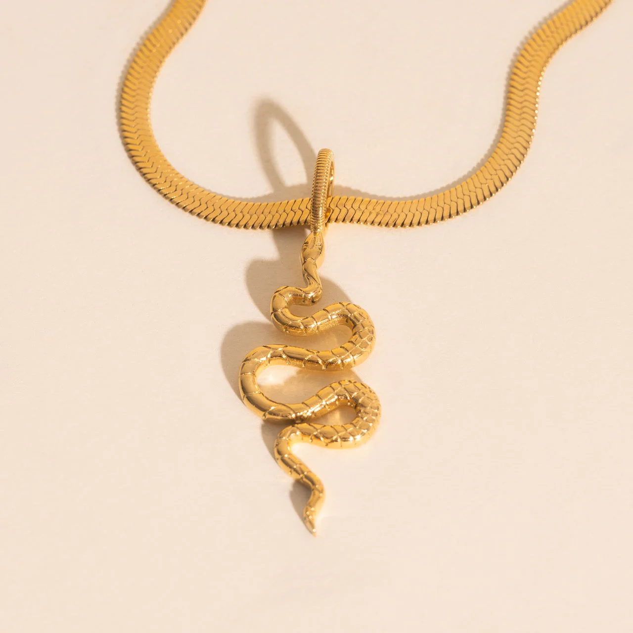Snake Necklace Charm - Image 4